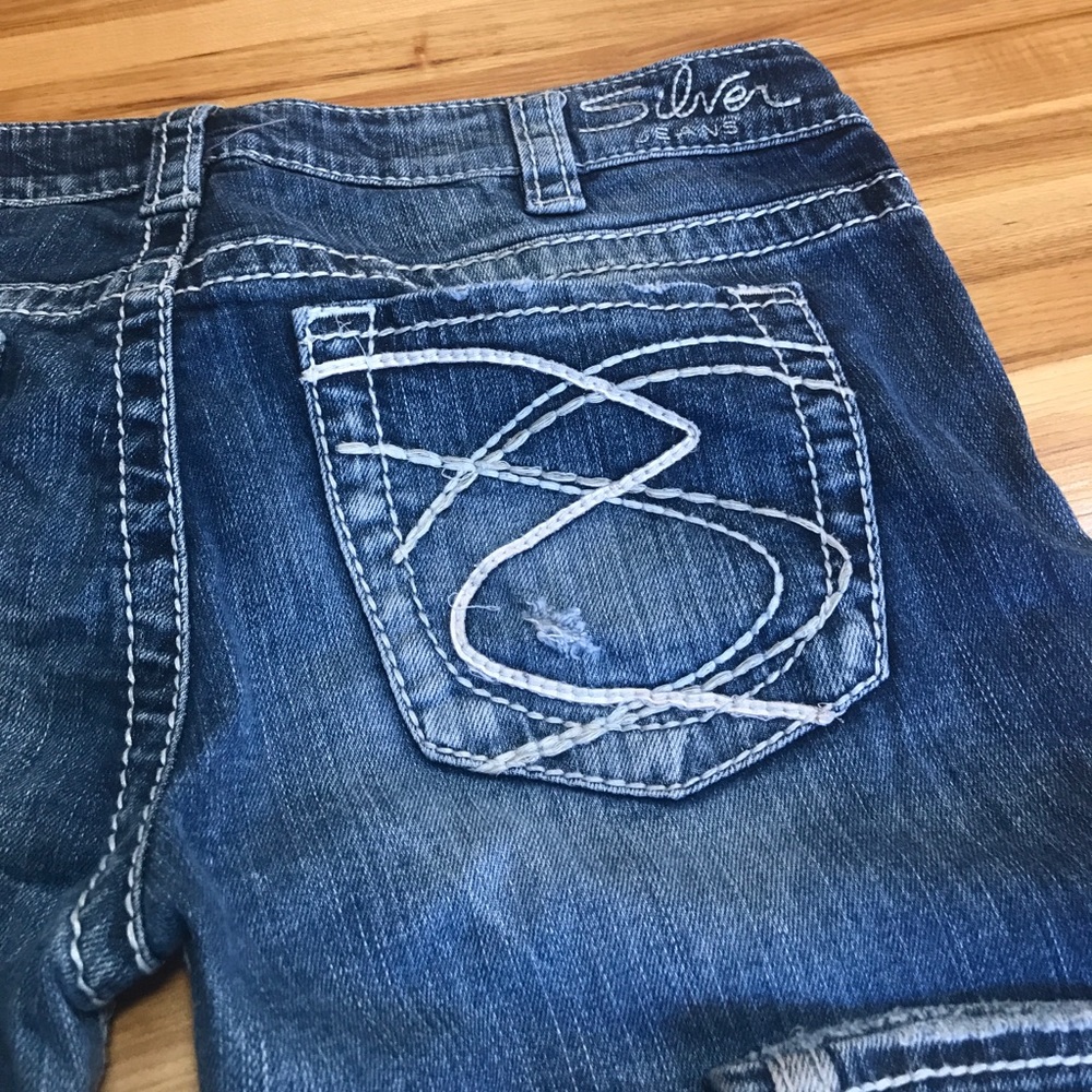 Silver jeans Frances 30x31 flare - low rise