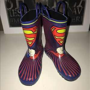 Toddler Boy's Superman Rain Boot, TM & DC Comics