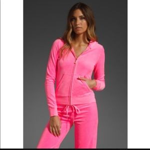 J bling dusty rose track suit