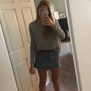 American Eagle Cutout Sweatshirt