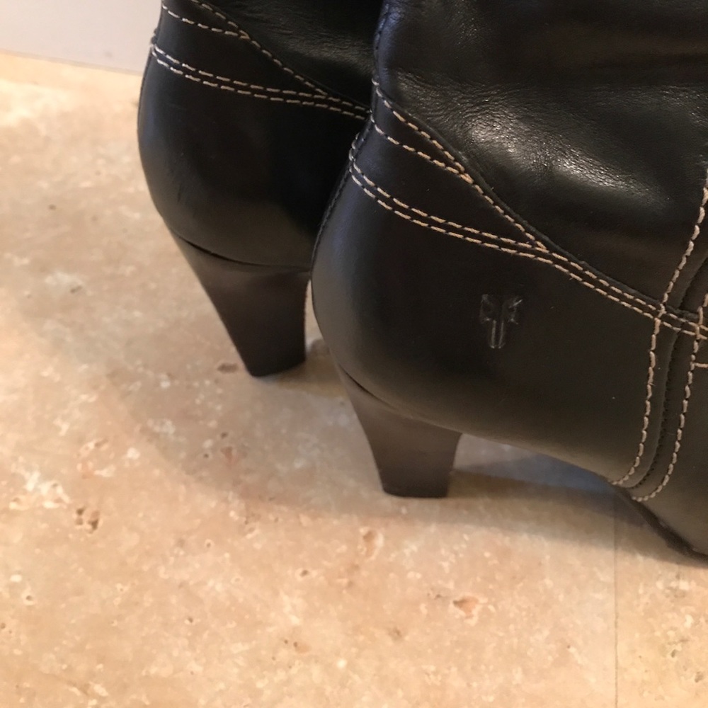 Women's Black Frye Tall Boots - Vicki Campus