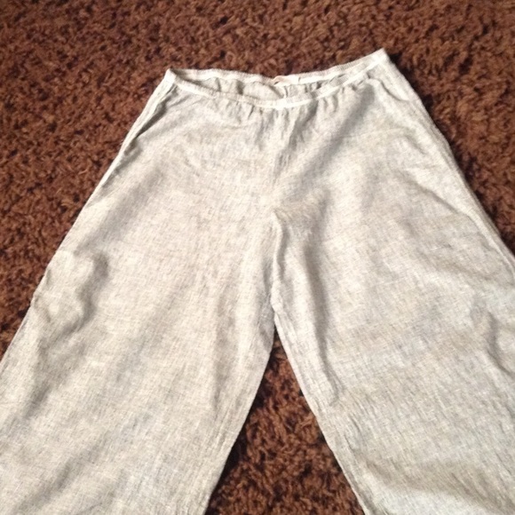 cut loose Pants - Linen lantern pants