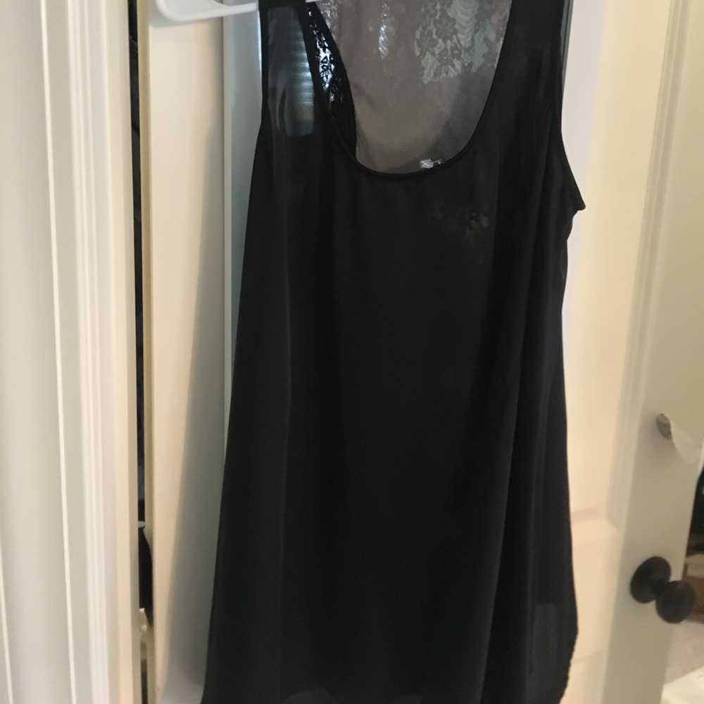 Black Express Tank top