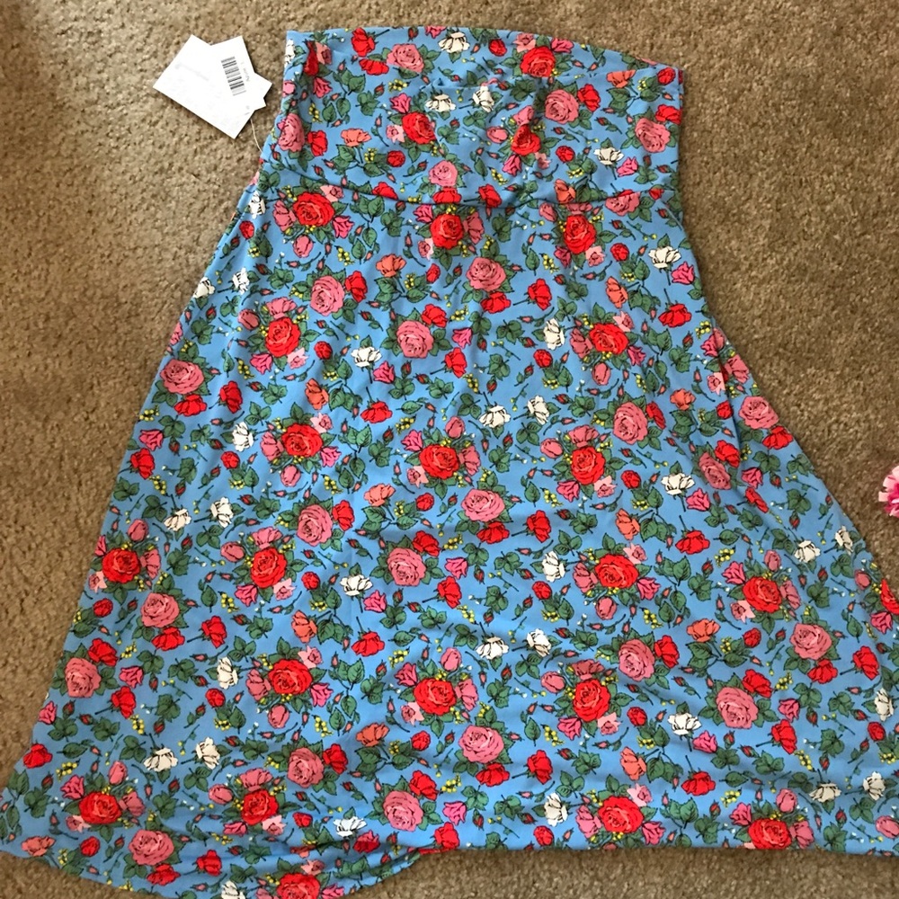 LLR skirt, Azure