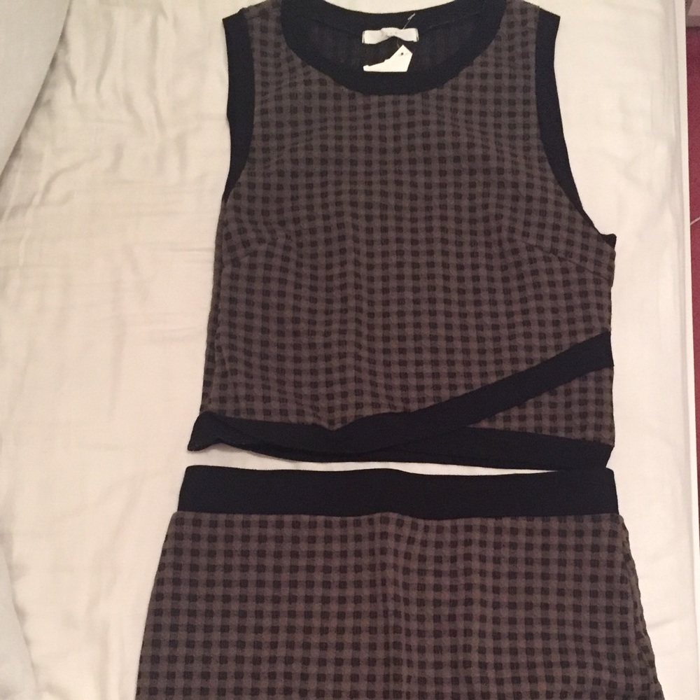LUSH TWO PIECE KNIT SET L