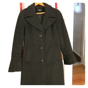 DKNY wool cashmere  coat. Black Friday sale!