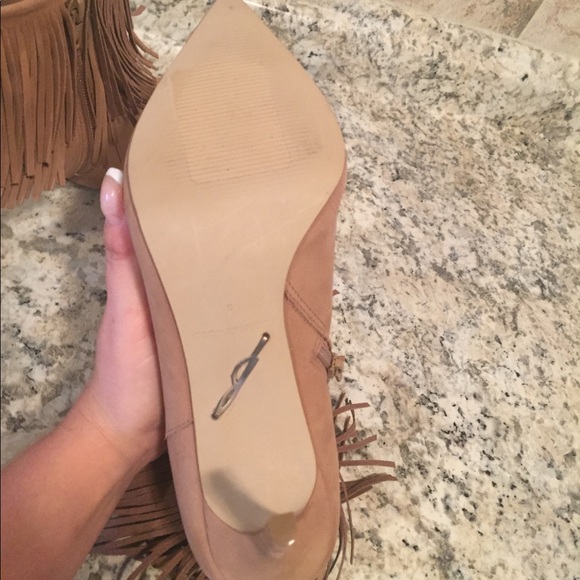 Brian Atwood suede fringe booties - NEW! - Picture 8 of 8