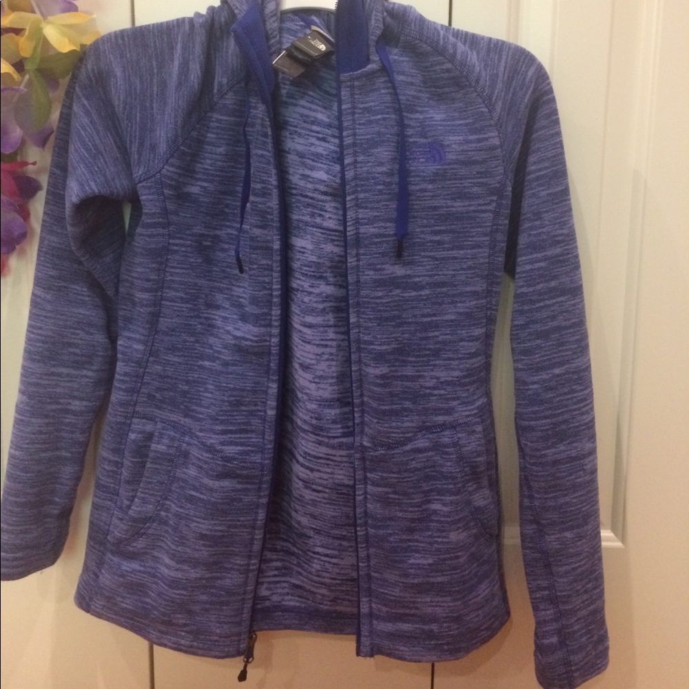 North face fleece zip up