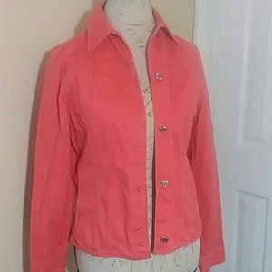 Coral Jean Jacket