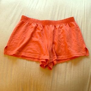 Orange Soffee shorts