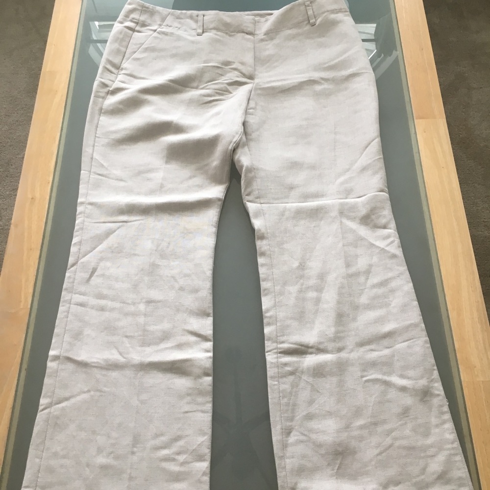 Anne Taylor Factory Store Signature Linen Pant