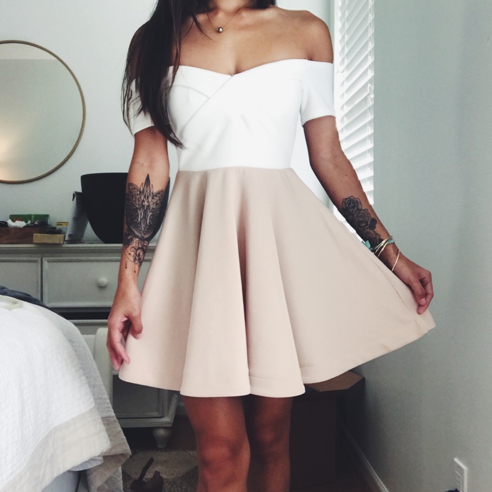 Sweetheart Off-Shoulder A-line Dress