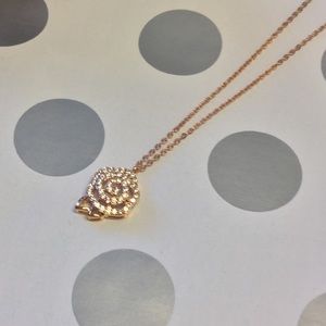 Gold & CZirconia Necklace