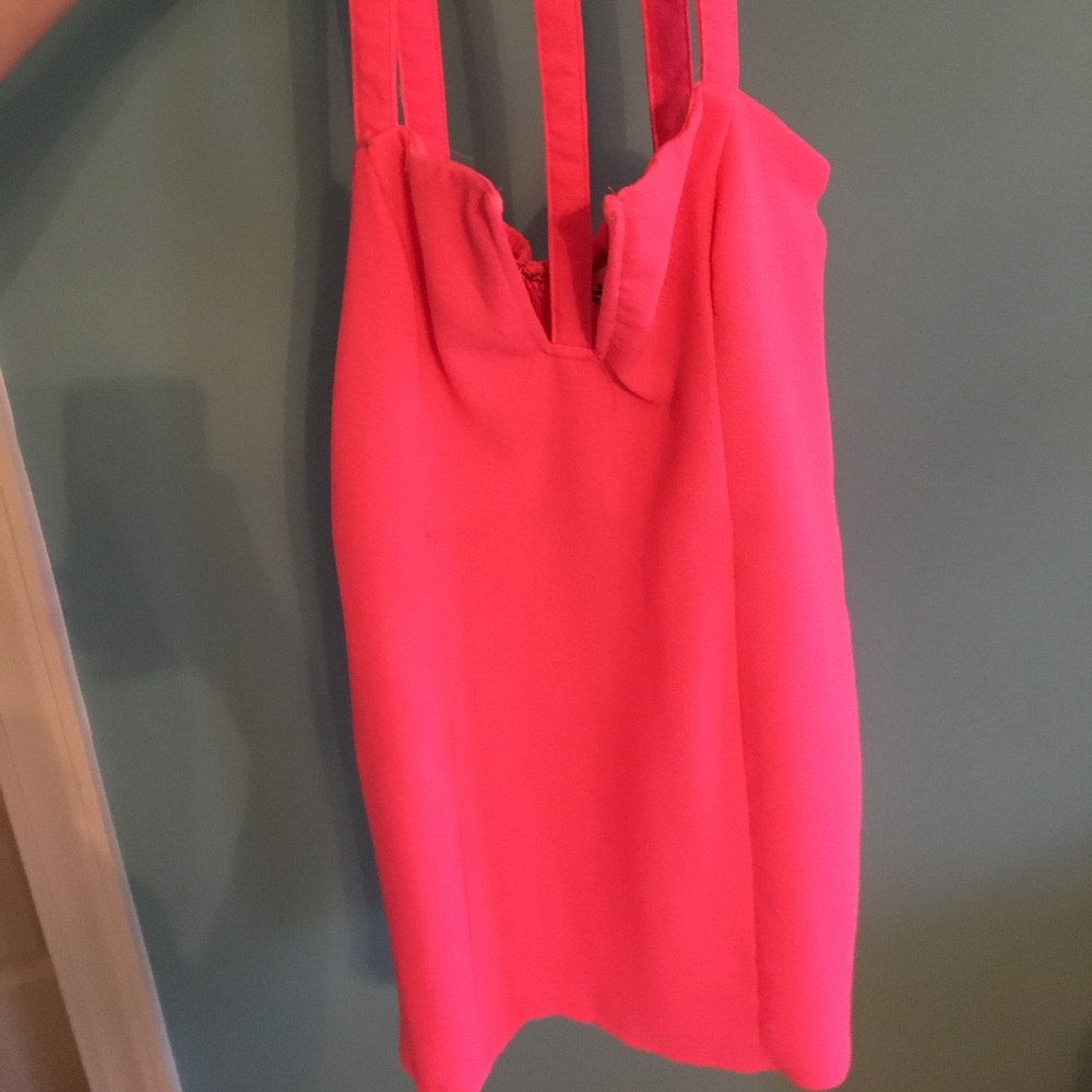 Sabo Skirt bright pink dress