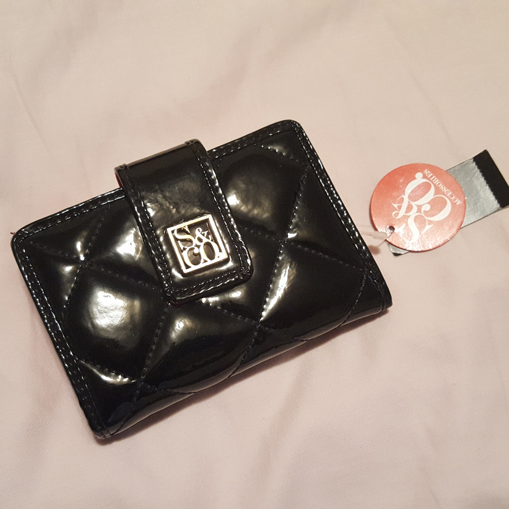 Style & Co. Wallet Black w/ Multiple Compartments