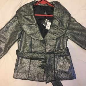 Ashely Stewart black and silver jacket