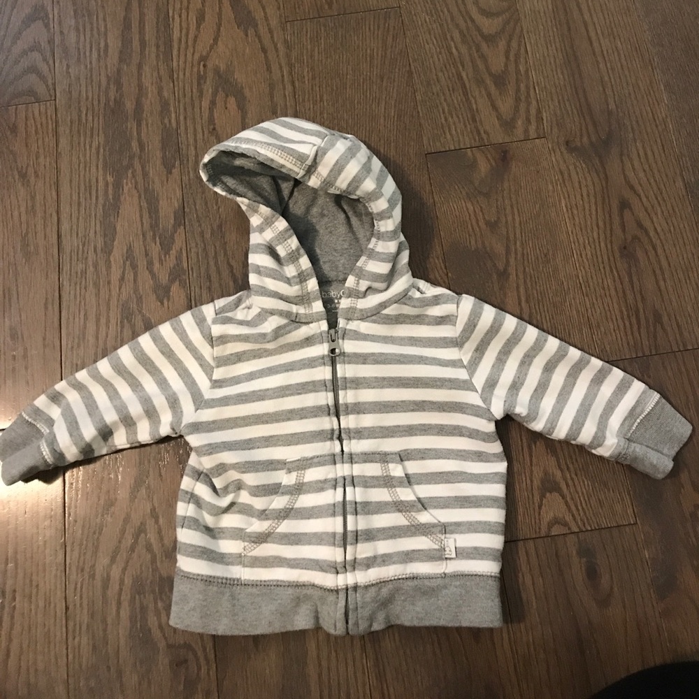 babyGap Striped hoodie