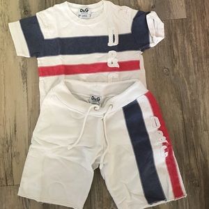 Designer shorts set