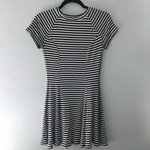 Black and White Stripped Dress