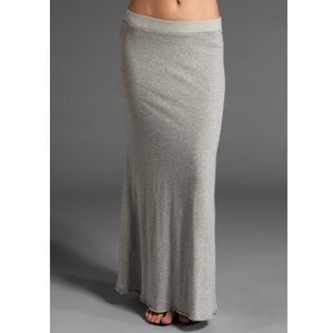 James Perse Pull On Maxi Skirt