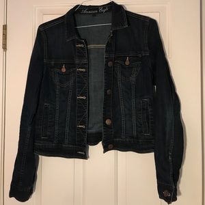 AE Dark Wash Denim Jacket