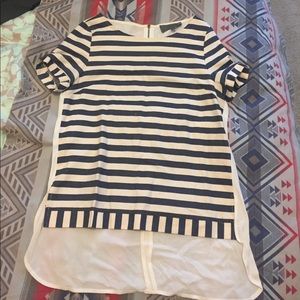 Cute sheer back anthrologie top Cute sheer back anthrologie top