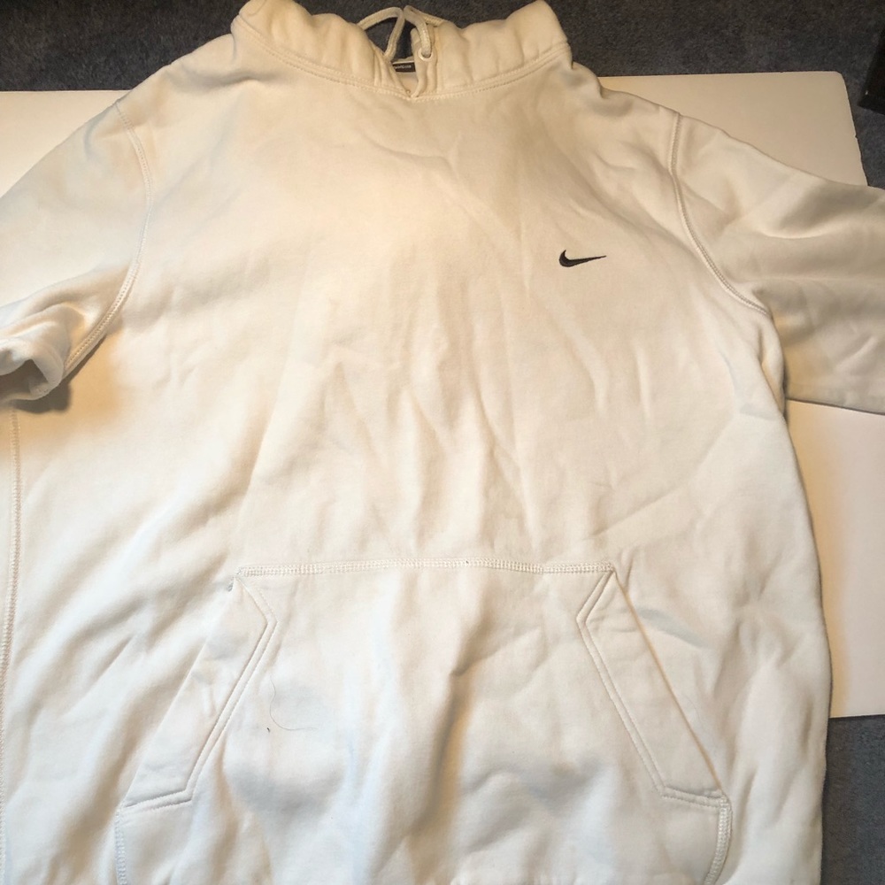 White nike sweatshirt large