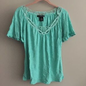 Willi Smith aqua top