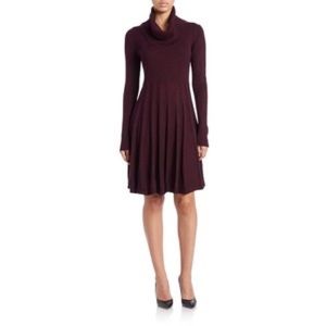 Calvin Klein Pleated Sweater Dress
