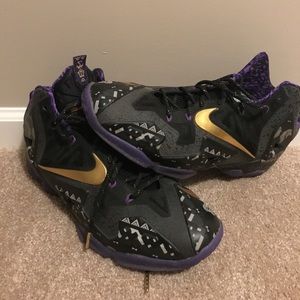 Lebron 11 BHM: Size 12 with extra laces