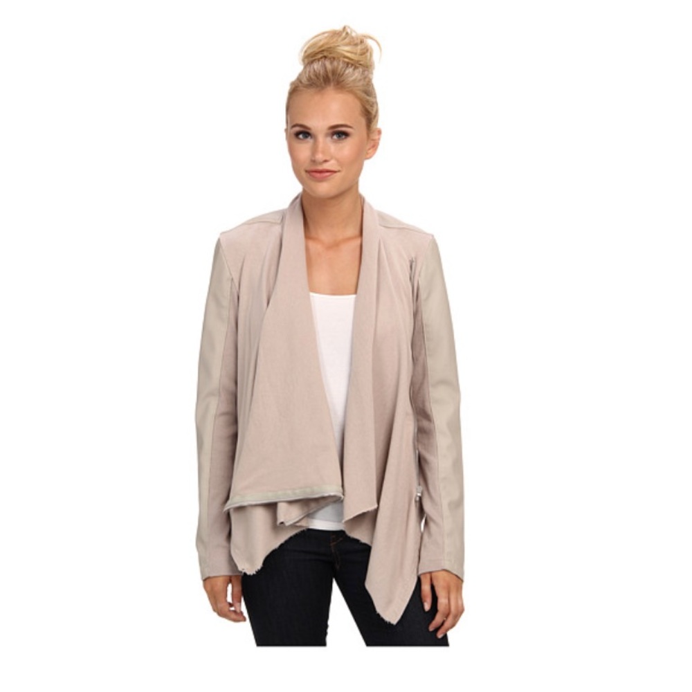 New Blank NYC Private Practice Mixed Media Jacket