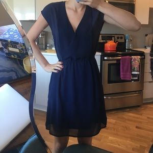Dark blue dress