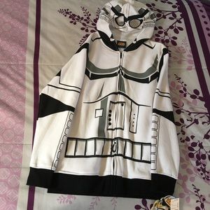 Boys' Star Wars Stormtrooper Costume Hoodie