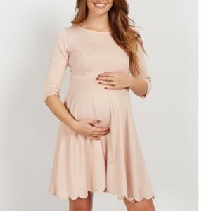 PinkBlush Mauve Maternity Dress
