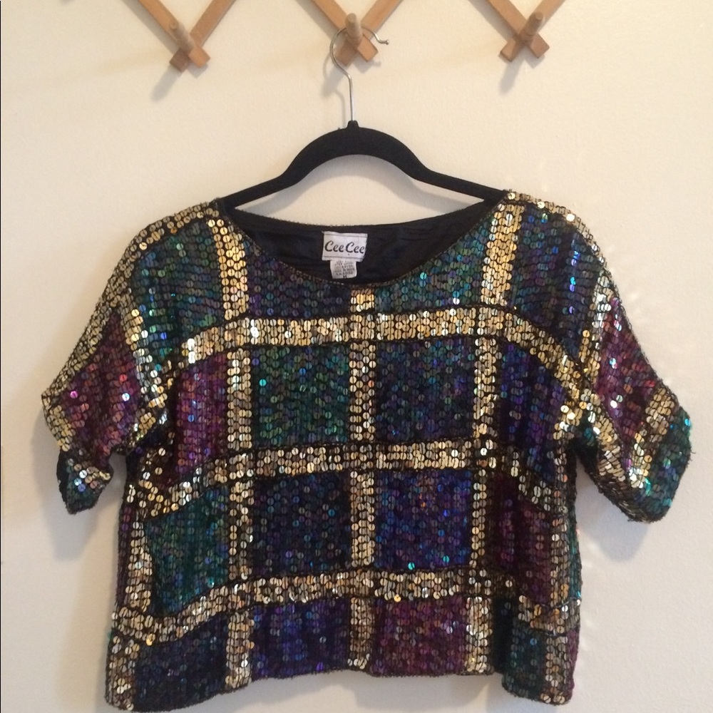 80s crop top!