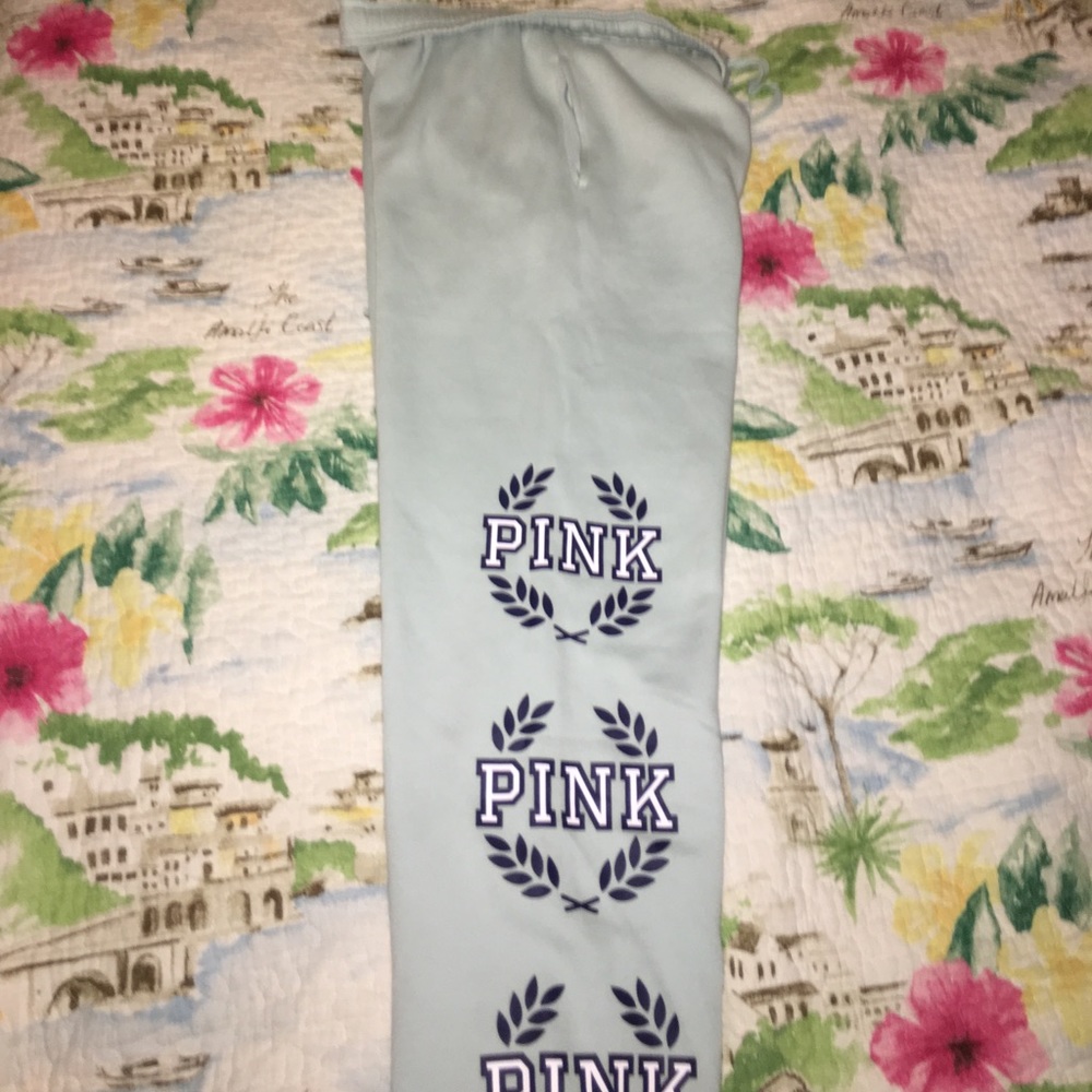 BRAND NEW PINK W TAGS VS XSMALL CAMPUS SWEAT PANTS