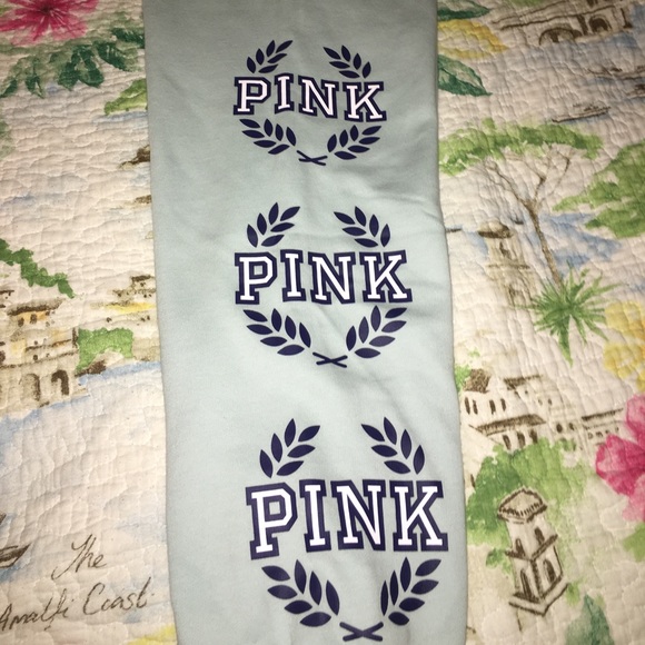 BRAND NEW PINK W TAGS VS XSMALL CAMPUS SWEAT PANTS - Picture 2 of 5