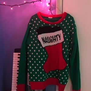 Naughty Christmas Sweater