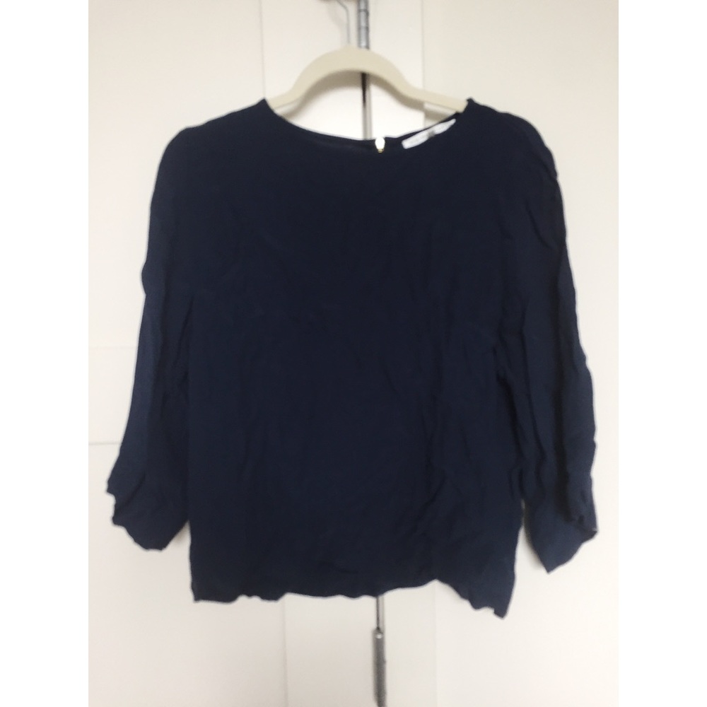 Violet + Claire Navy Blue Blouse