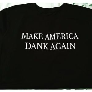 Dank screen printed tee