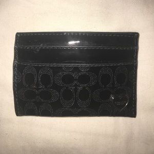 🎈LIKE NEW🎈Coach patent leather coin pouch