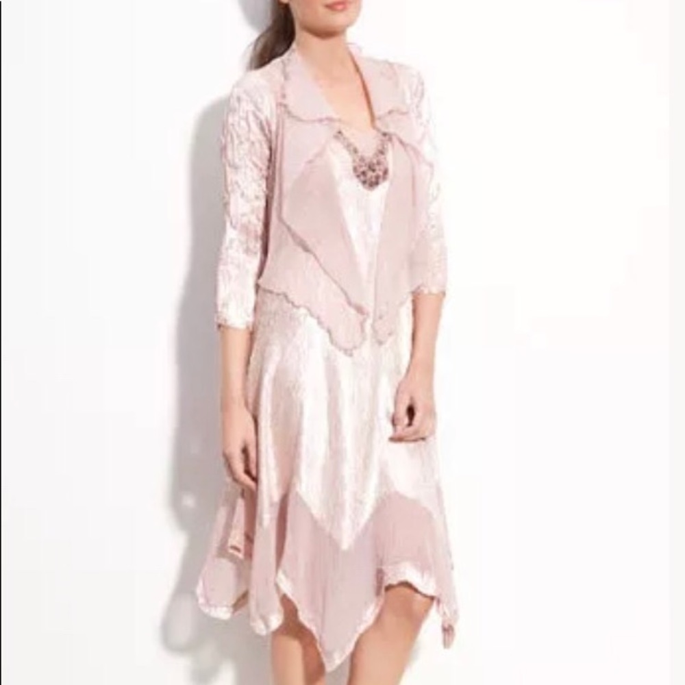 Komarov Beaded Midi Dress W Jacket M