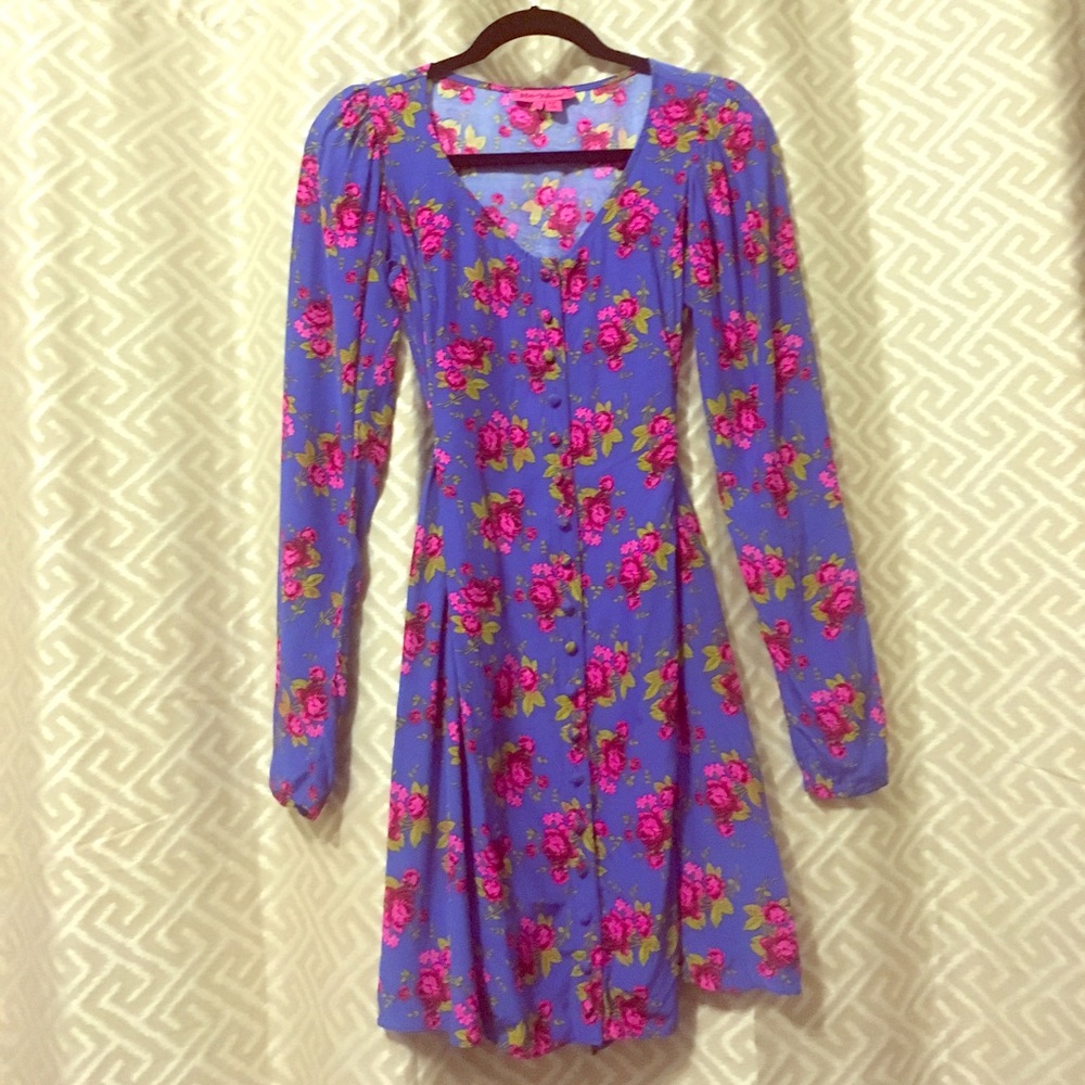 Betsey Johnson button up dress