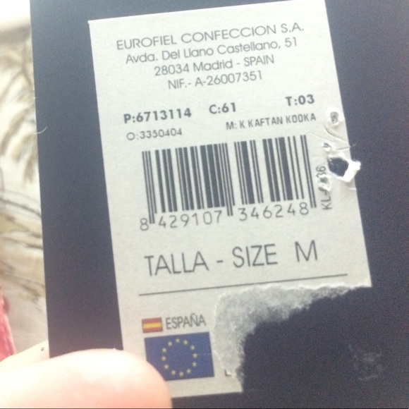 NWT! Spain'Cortefiel'Romantic Shell Beach dress - Picture 6 of 8