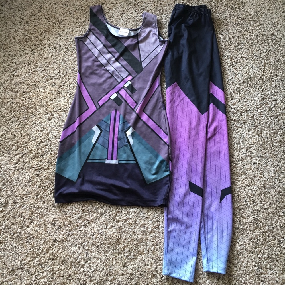 Sombra Overwatch Halloween cosplay costume