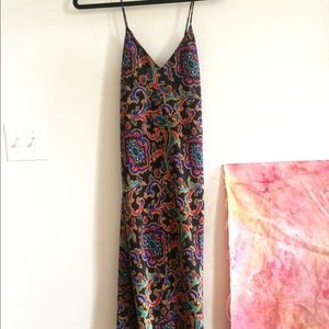 Vintage Slip dress in killer print