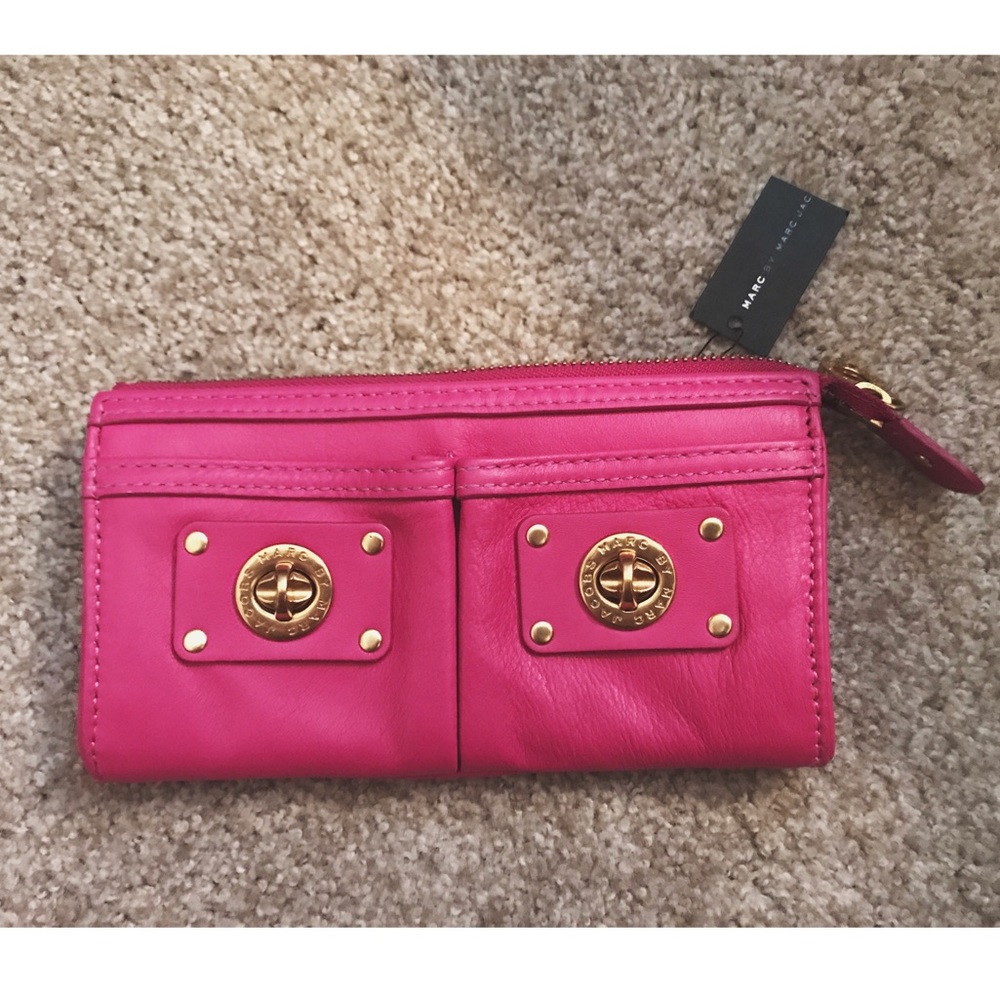 New Marc Jacobs turn lock wallet