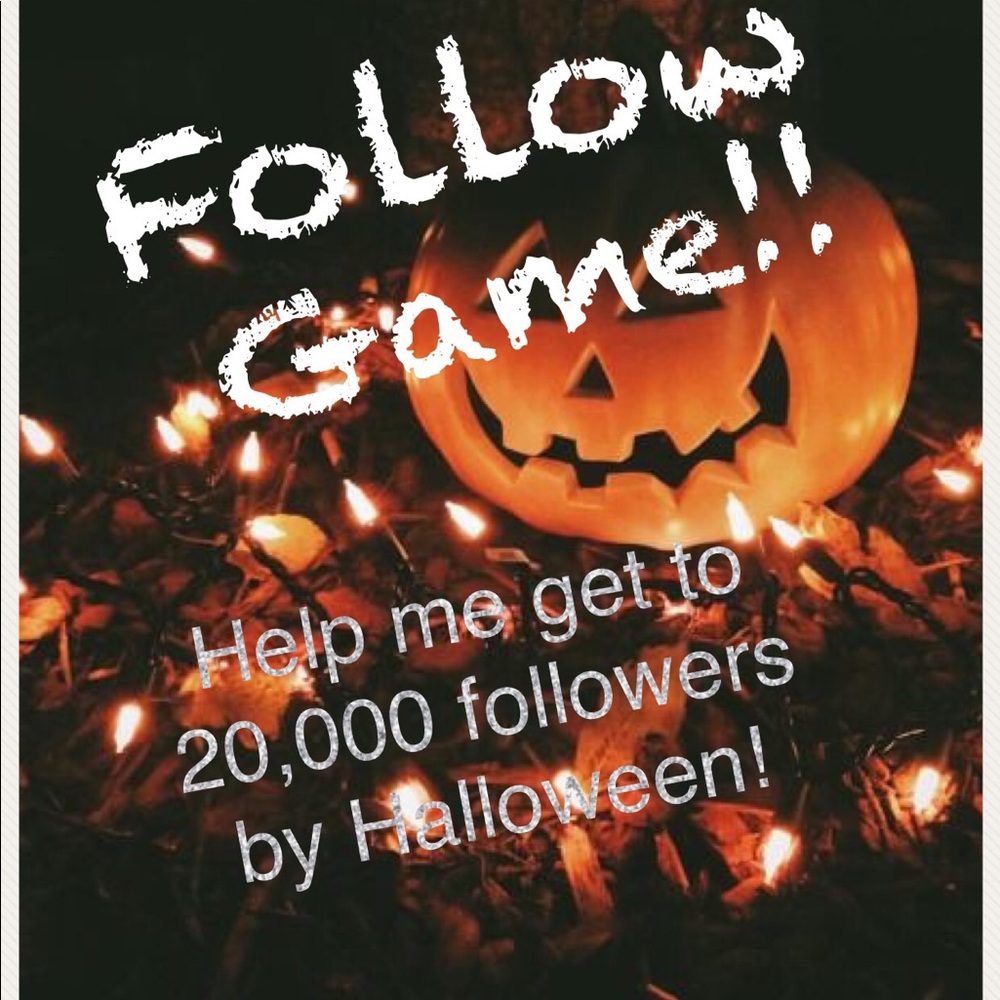 🎃my first follow game! 🎃