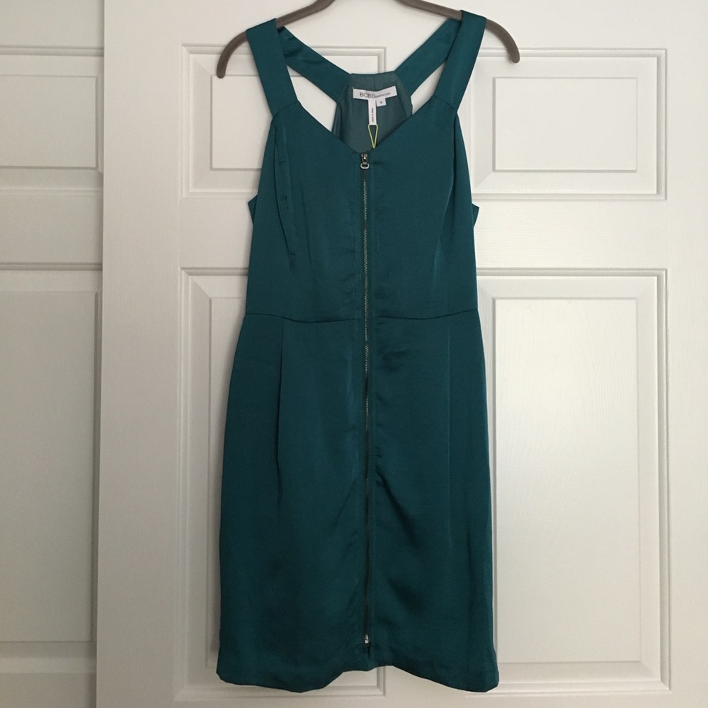 BCBG GENERATION Zip Front Cocktail Dress
