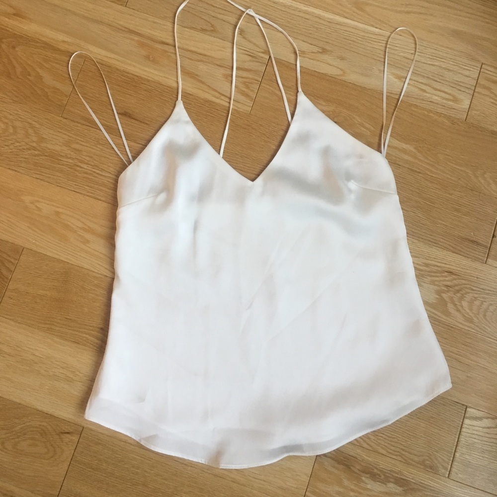 White Satin Sexy Cami